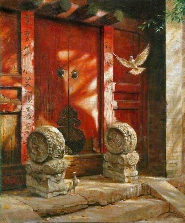 中式建筑，中國傳統(tǒng)老宅院