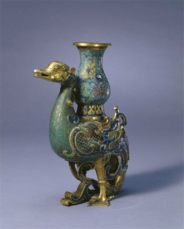 故宮博物館藏元明清掐絲琺瑯，景泰藍