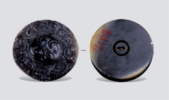 漢代精美玉劍飾