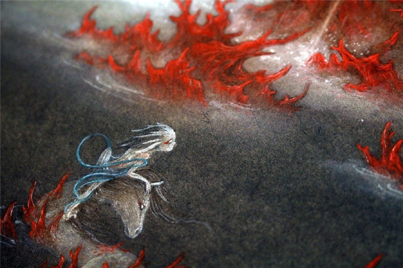 杉澤《天瀑.海童》家佳樂文學(xué)插畫欣賞