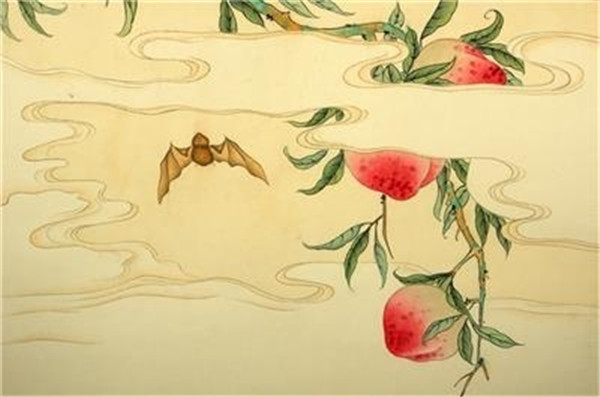 梅蘭芳藝術(shù)大師國畫欣賞《福壽》