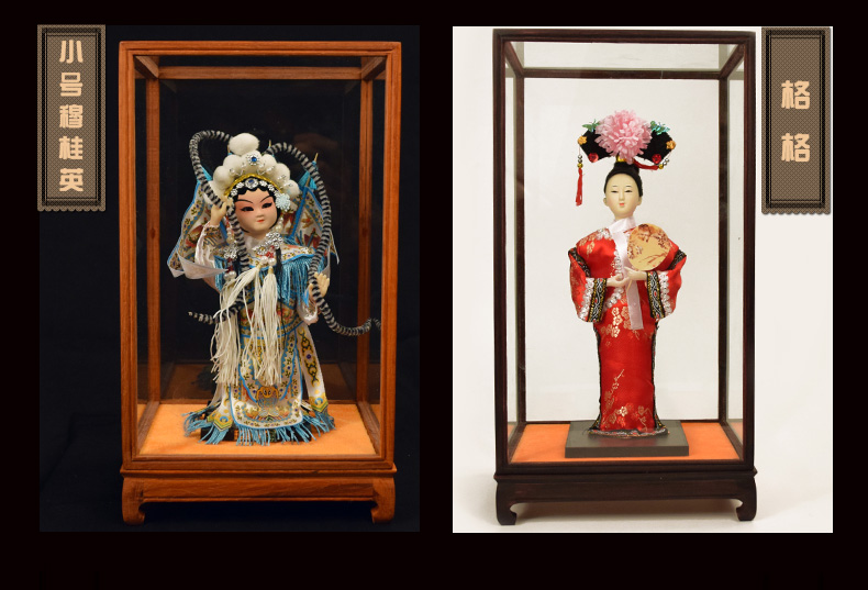 傳統(tǒng)手工工藝泥塑戲曲京劇人偶