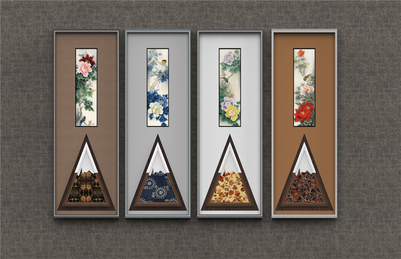 家佳樂文學花卉設計裝飾畫