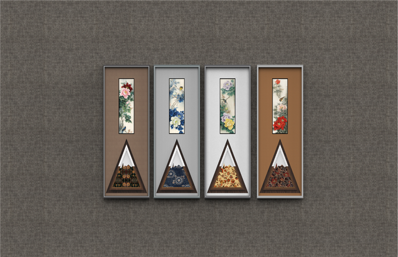 家佳樂文學花卉設計裝飾畫