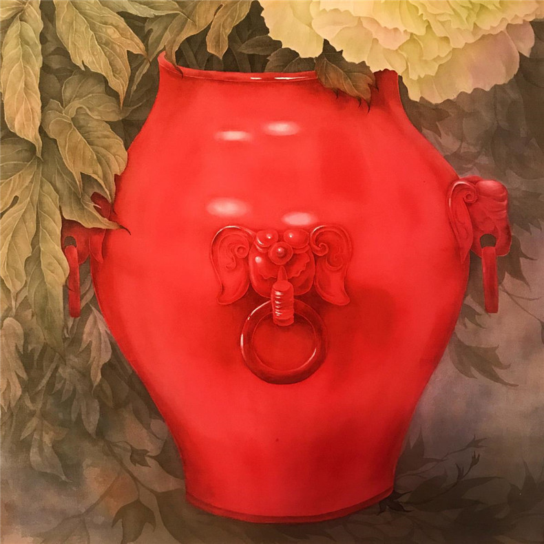 富貴平安，國色天香牡丹國畫欣賞