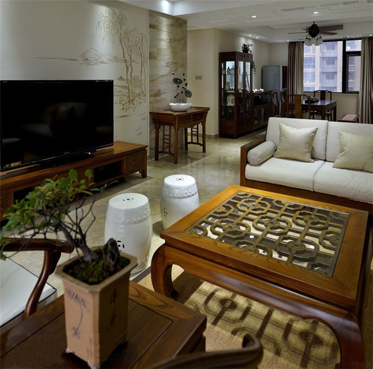 禪意實(shí)木高端家具新中式沙發(fā)