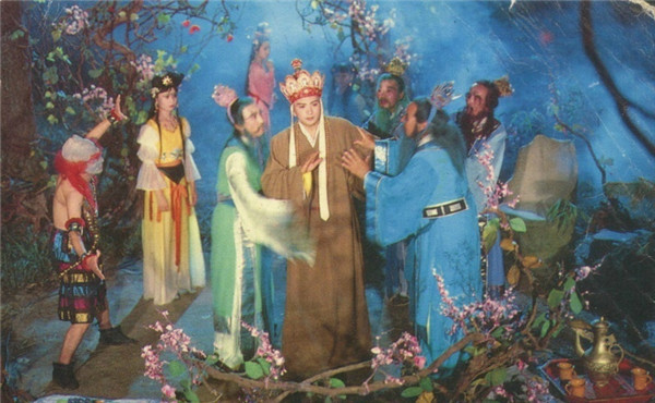 老版《西游記》攝影，美如畫的劇照