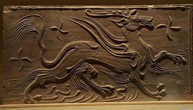 北朝畫(huà)像行云流水般的磚雕