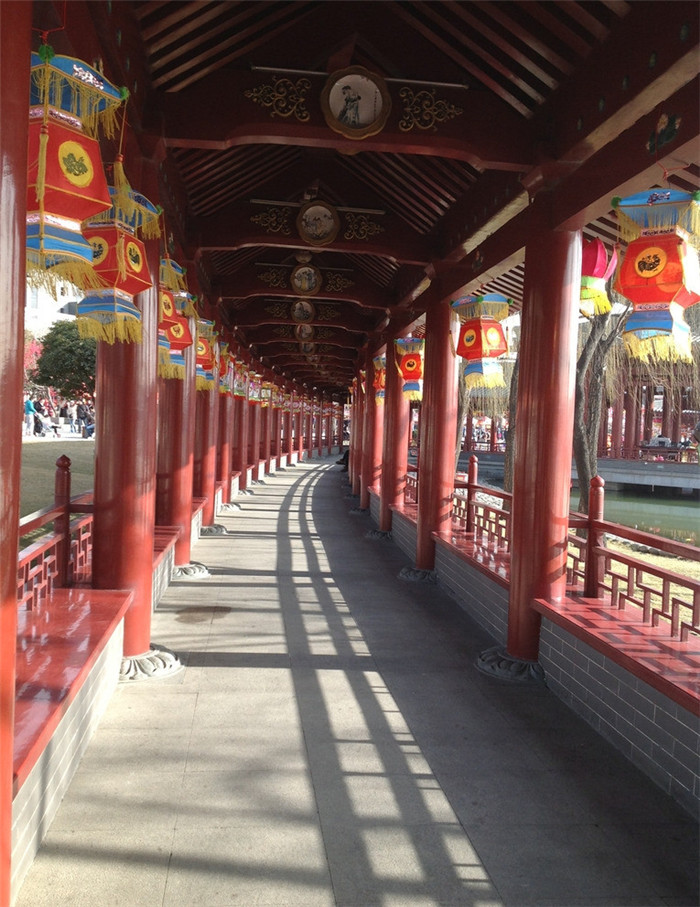 中國(guó)古建筑結(jié)構(gòu)長(zhǎng)廊欣賞