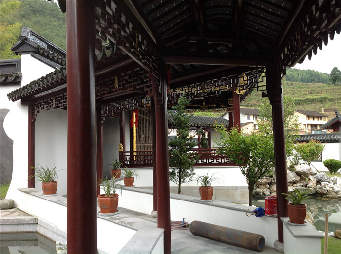 中國(guó)古建筑結(jié)構(gòu)長(zhǎng)廊欣賞