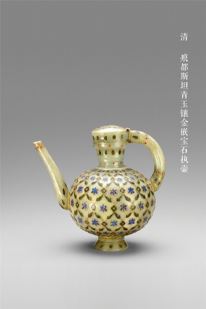 清代雅致閑適之執(zhí)壺