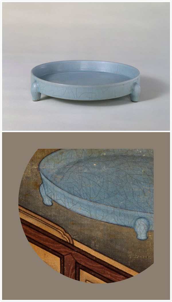 古代精美文物畫像與實(shí)物