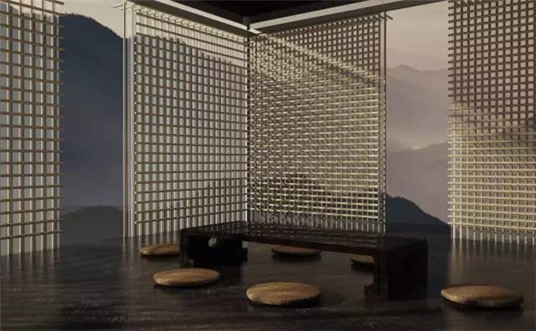 品茶牌佛之常用物，蒲團