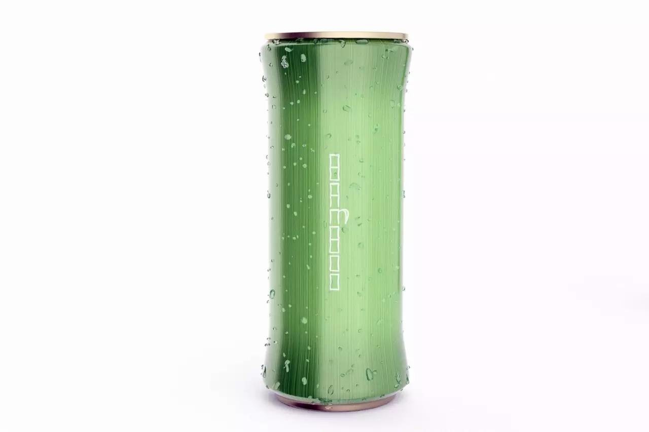 創(chuàng)意清涼的竹子易拉罐飲料包裝設(shè)計