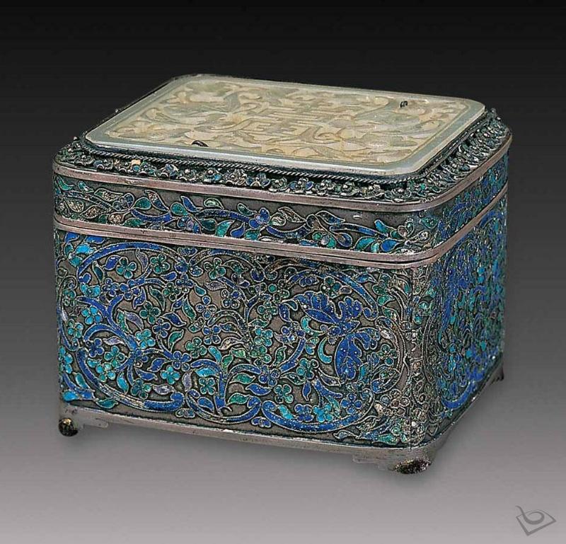 中國(guó)傳統(tǒng)工藝品工藝燒藍(lán)