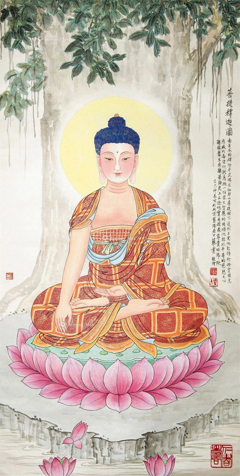 蔡云國(guó)畫人物繪畫作品