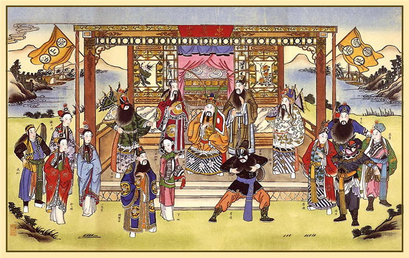 中國(guó)傳統(tǒng)精美年畫作品欣賞