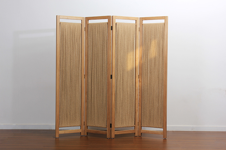 實木屏風(fēng)隔斷玄關(guān)，現(xiàn)代簡約中式折屏