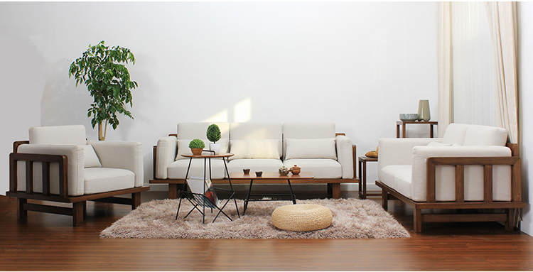 老榆木實(shí)木沙發(fā)，中式家居簡約風(fēng)