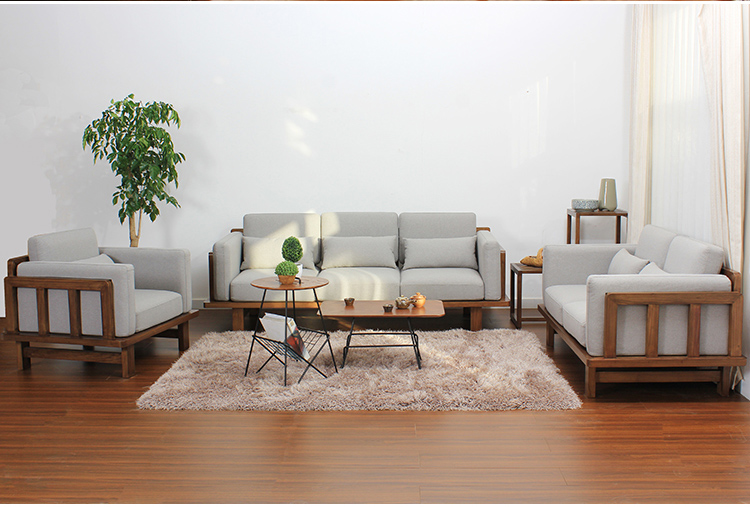 老榆木實(shí)木沙發(fā)，中式家居簡約風(fēng)