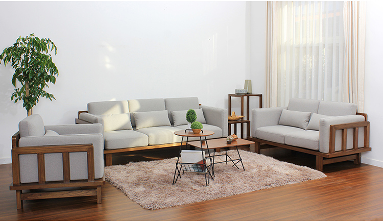 老榆木實(shí)木沙發(fā)，中式家居簡約風(fēng)