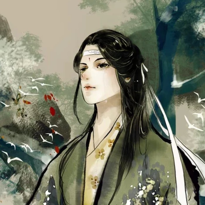 溫潤(rùn)如玉男生古風(fēng)頭像，家佳樂文學(xué)qq頭像