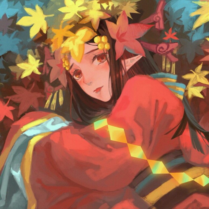 陰陽(yáng)師帥氣古風(fēng)男生頭像，可愛(ài)女生頭像