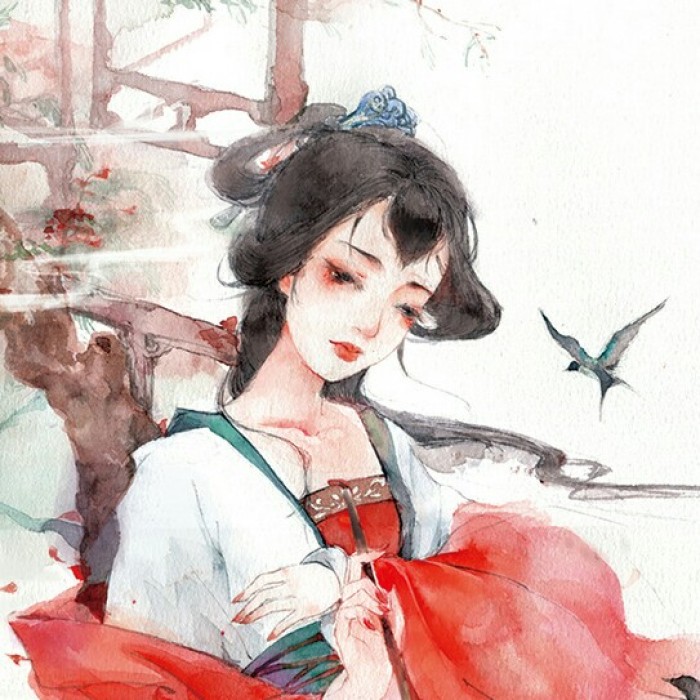 妖氣古風女子頭像，唯美古典qq頭像