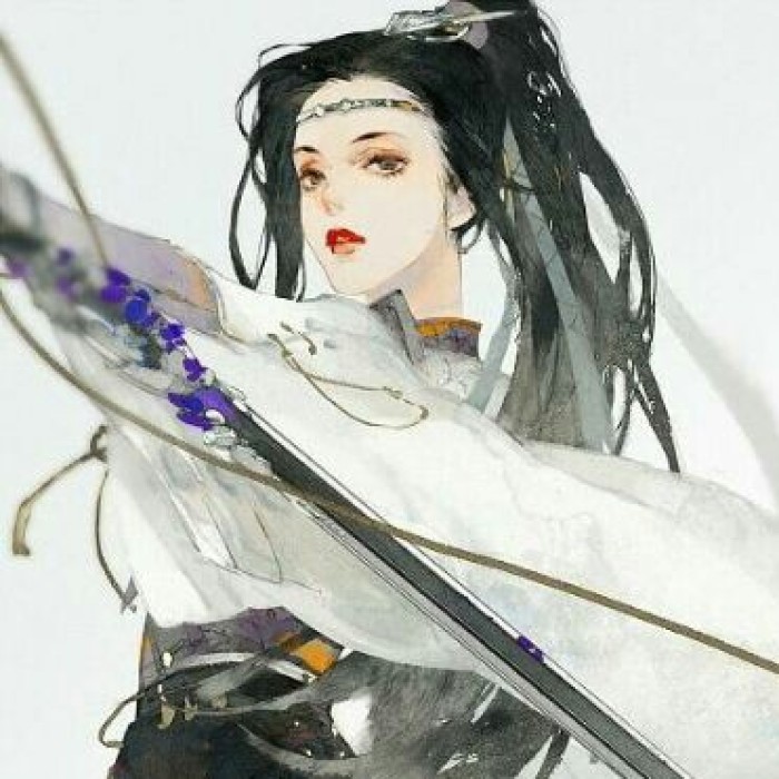 霸氣家佳樂文學(xué)女子頭像，女生古風(fēng)頭像