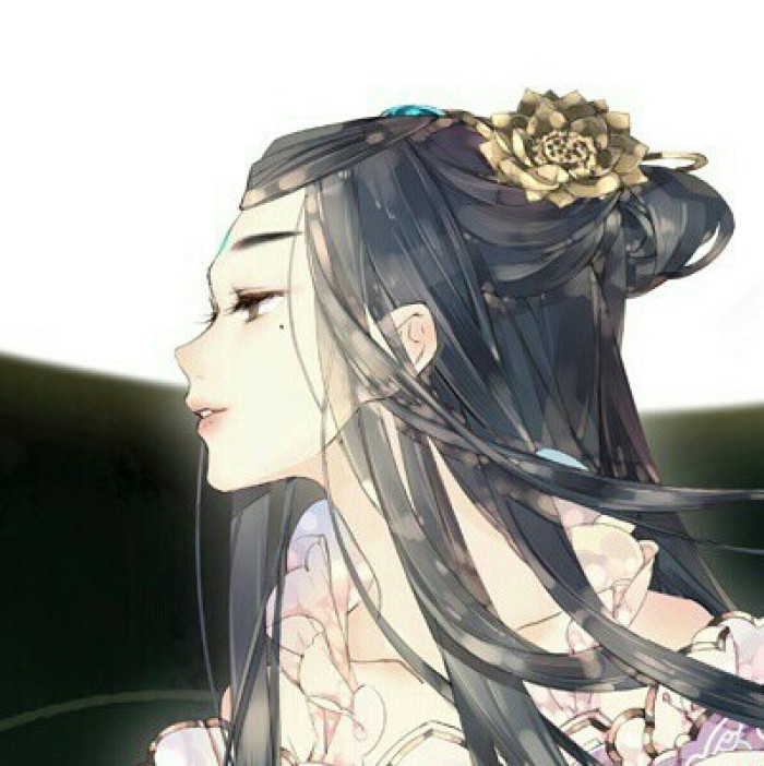 動漫古風(fēng)女子閨蜜頭像，好姐妹qq頭像