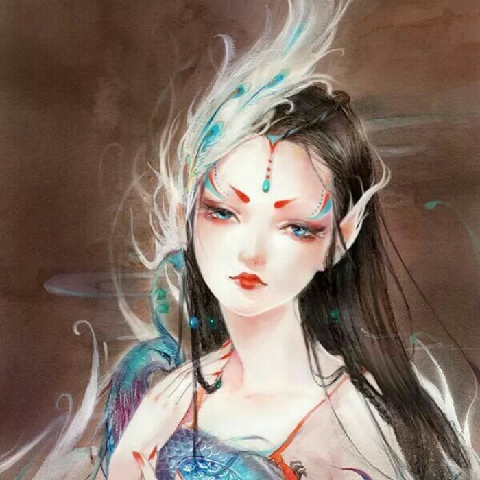 古風妖精唯美頭像，妖以惑眾生