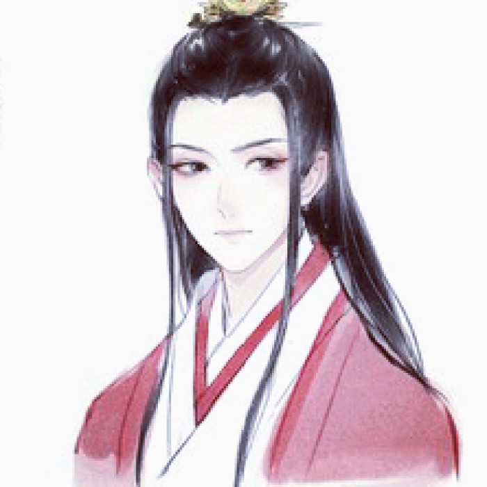 雅致男子古風(fēng)頭像，劍眉星目古典男生頭像