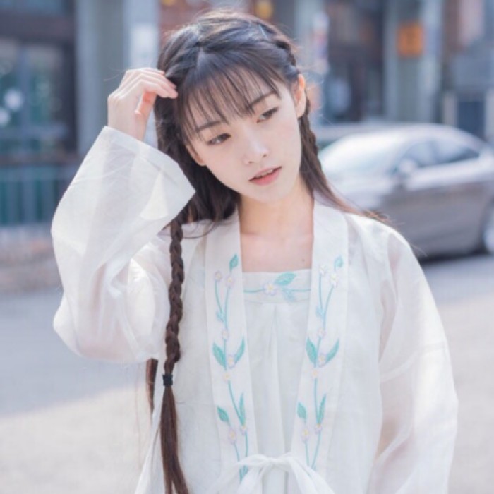 淡雅古裝女子頭像，清幽古風(fēng)頭像真人