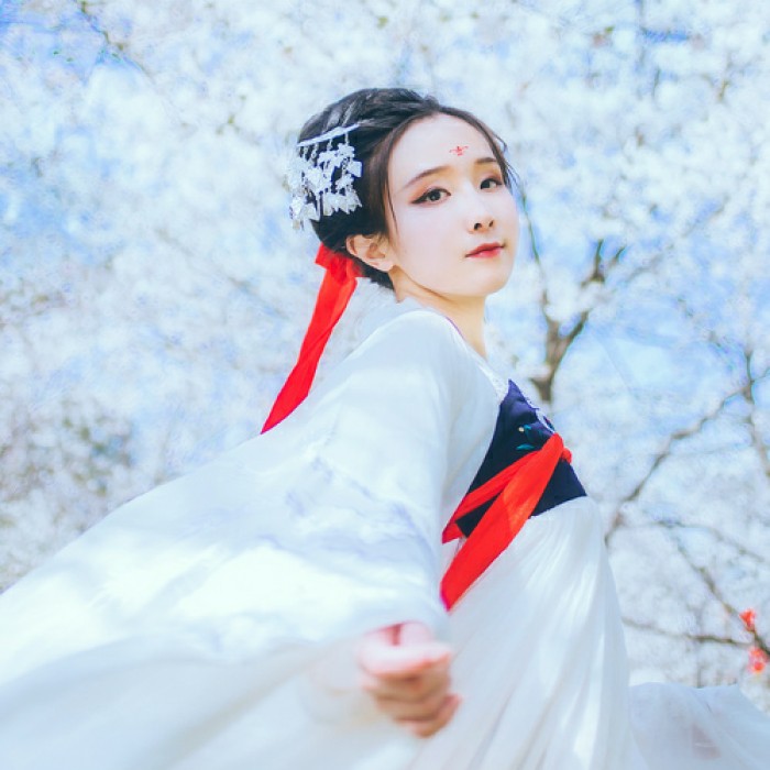 花容月貌古風(fēng)女子頭像，秀雅家佳樂文學(xué)qq頭像