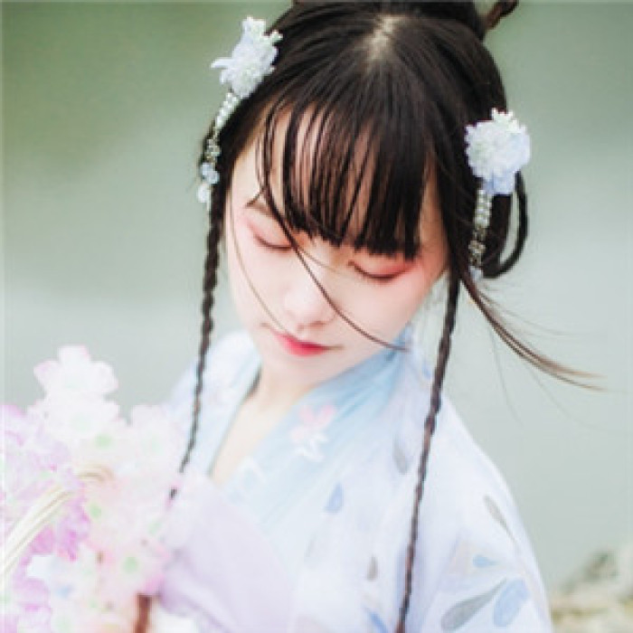 花容月貌古風(fēng)女子頭像，秀雅家佳樂文學(xué)qq頭像