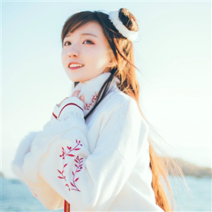 粉妝玉琢的女子古風(fēng)頭像，家佳樂文學(xué)女生頭像