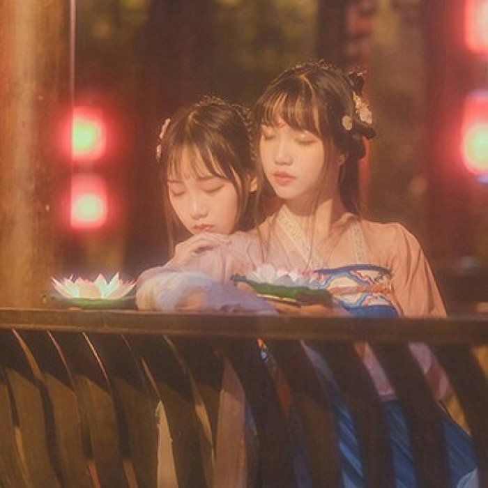 閨蜜古裝女子古風(fēng)頭像，楚楚動人女生頭像