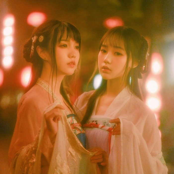 閨蜜古裝女子古風(fēng)頭像，楚楚動人女生頭像