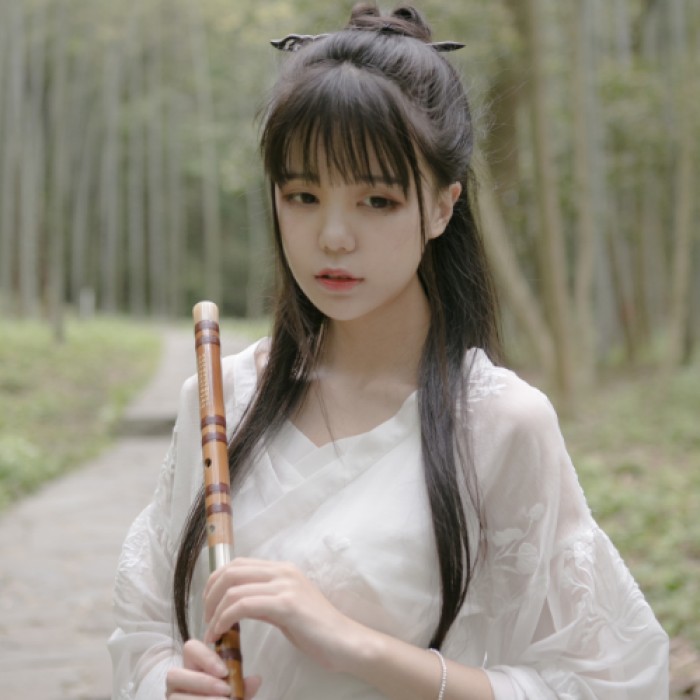 漢服美女慧質(zhì)蘭心古風(fēng)頭像，好看的女生qq頭像