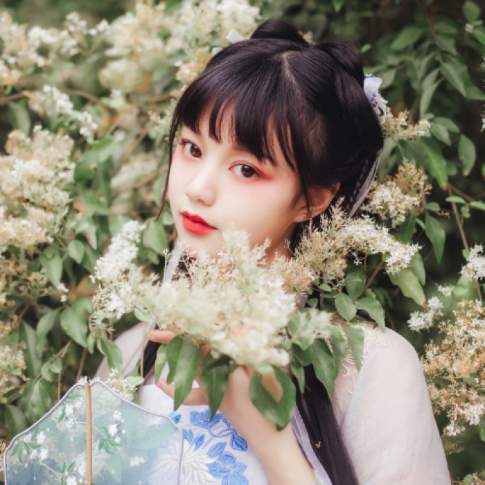 古裝水靈清秀女生頭像，唯美古風(fēng)頭像