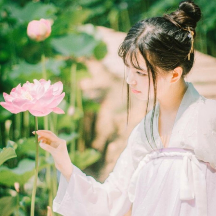 古裝水靈清秀女生頭像，唯美古風(fēng)頭像