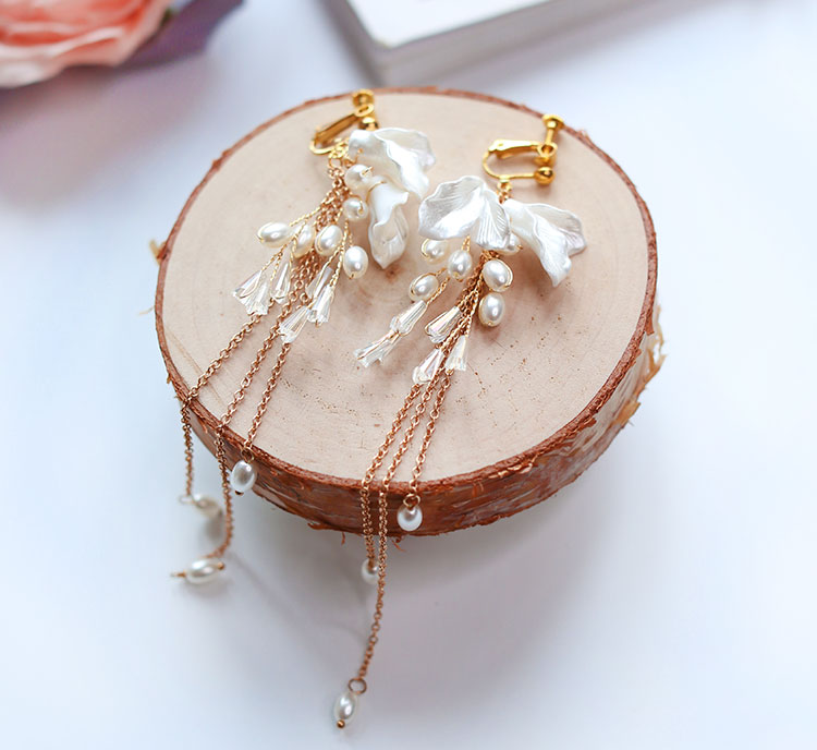 水晶頭花發(fā)箍頭飾，精美金色古典發(fā)飾