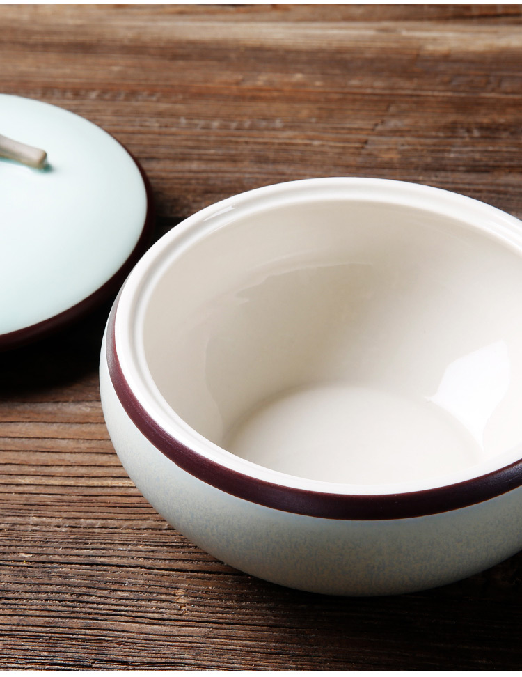 中式古典陶瓷禮盒茶葉罐，普洱醒茶葉包裝密封