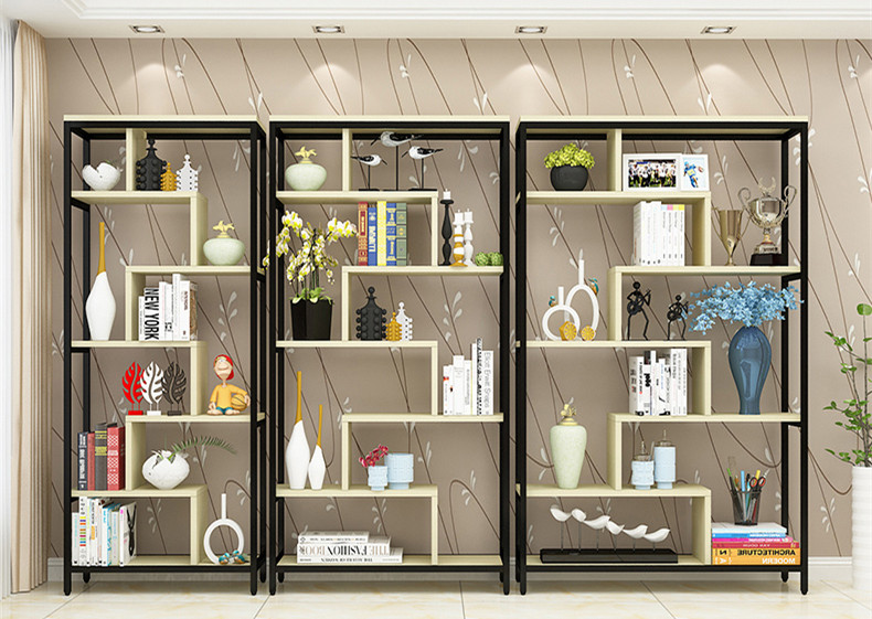 簡約中式博古架隔斷多寶閣，古董架書架奇石架
