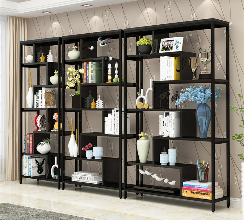 簡約中式博古架隔斷多寶閣，古董架書架奇石架