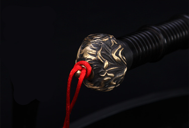 正宗寶劍銅裝乾隆佩劍，花紋鋼君子寶劍