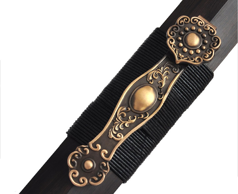 八面漢劍花紋鋼長劍，如意刀劍兵器