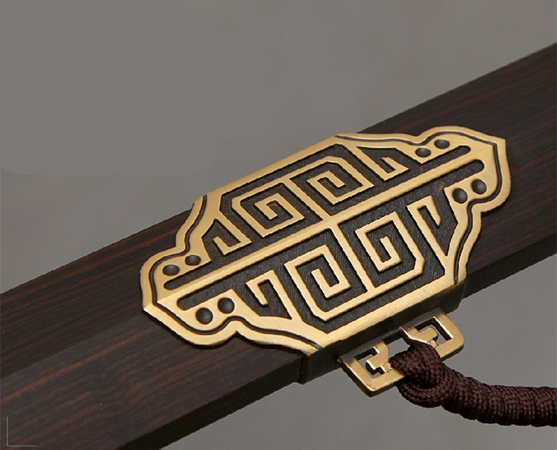 八面漢劍花紋鋼長劍，如意刀劍兵器