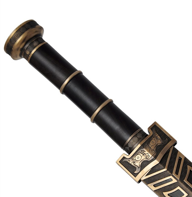 八面漢劍花紋鋼長劍，如意刀劍兵器