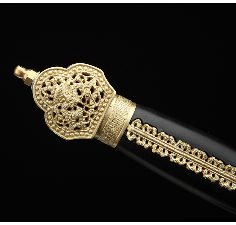 明朝御制大永樂劍，手工寶劍花紋鋼劍